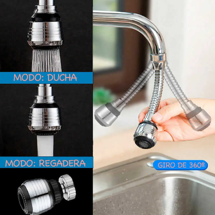 Extensor para Grifo de Cocina Agua a Alt